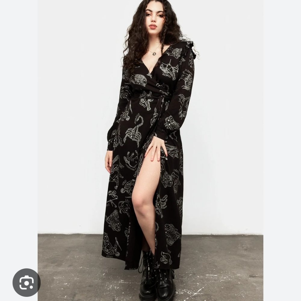 Disturbia Zodiac Wrap Dress